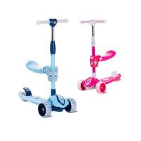 Sale Ages 3-12 Baby Scooter, Toddler Adjustable Height Baby Scooter/